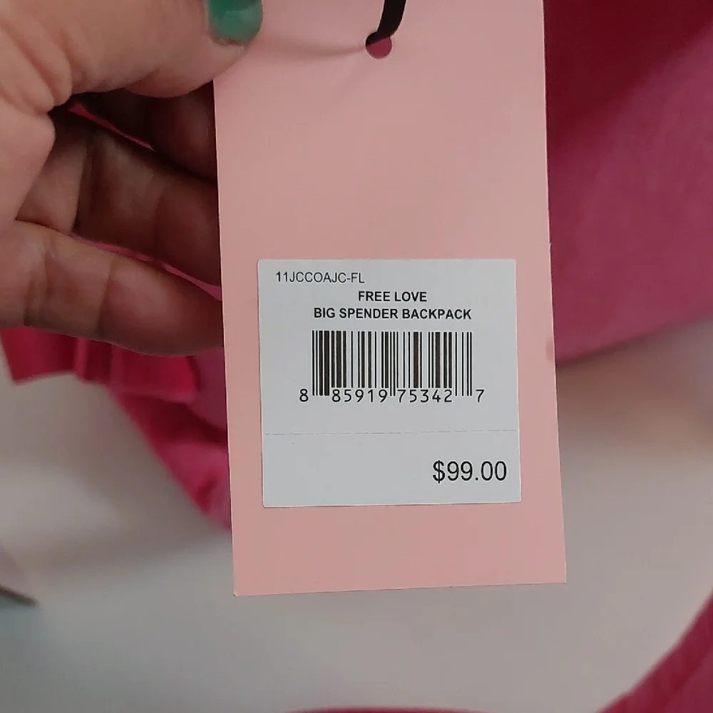 Juicy‎ Couture Free Love Big Spender Backpack